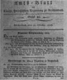 Amts-Blatt der K&ouml;niglichen Preussischen Regierung zu Reichenbach. 1818.10.30 St&uuml;ck 44