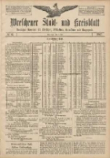 Wreschener Stadt und Kreisblatt: amtlicher Anzeiger f&uuml;r Wreschen, Miloslaw, Strzalkowo und Umgegend 1907.07.09 Nr81