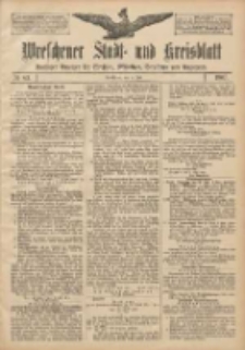 Wreschener Stadt und Kreisblatt: amtlicher Anzeiger f&uuml;r Wreschen, Miloslaw, Strzalkowo und Umgegend 1907.07.11 Nr82
