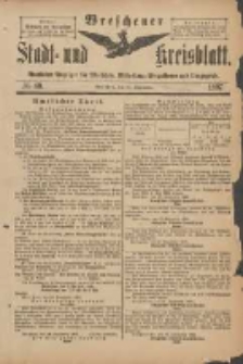 Wreschener Stadt und Kreisblatt: amtlicher Anzeiger für Wreschen, Miloslaw, Strzalkowo und Umgegend 1897.09.25 Nr80