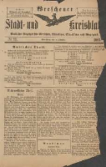 Wreschener Stadt und Kreisblatt: amtlicher Anzeiger für Wreschen, Miloslaw, Strzalkowo und Umgegend 1897.10.16 Nr86