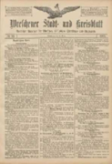 Wreschener Stadt und Kreisblatt: amtlicher Anzeiger f&uuml;r Wreschen, Miloslaw, Strzalkowo und Umgegend 1907.03.12 Nr32