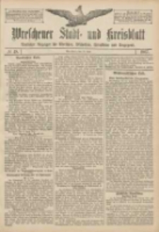 Wreschener Stadt und Kreisblatt: amtlicher Anzeiger für Wreschen, Miloslaw, Strzalkowo und Umgegend 1907.04.20 Nr48