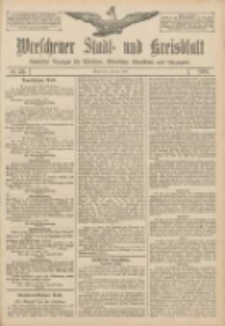 Wreschener Stadt und Kreisblatt: amtlicher Anzeiger für Wreschen, Miloslaw, Strzalkowo und Umgegend 1907.04.30 Nr52