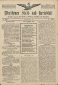 Wreschener Stadt und Kreisblatt: amtlicher Anzeiger f&uuml;r Wreschen, Miloslaw, Strzalkowo und Umgegend 1907.05.18 Nr60