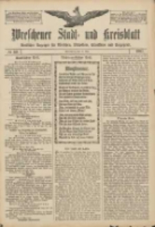 Wreschener Stadt und Kreisblatt: amtlicher Anzeiger für Wreschen, Miloslaw, Strzalkowo und Umgegend 1907.05.18 Nr60