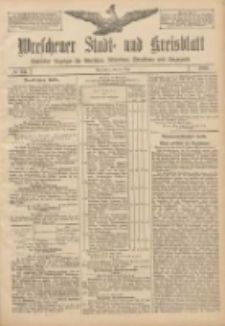 Wreschener Stadt und Kreisblatt: amtlicher Anzeiger f&uuml;r Wreschen, Miloslaw, Strzalkowo und Umgegend 1907.05.30 Nr64