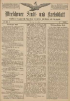 Wreschener Stadt und Kreisblatt: amtlicher Anzeiger für Wreschen, Miloslaw, Strzalkowo und Umgegend 1907.06.09 Nr68