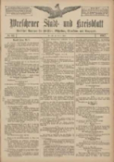 Wreschener Stadt und Kreisblatt: amtlicher Anzeiger f&uuml;r Wreschen, Miloslaw, Strzalkowo und Umgegend 1907.06.11 Nr69