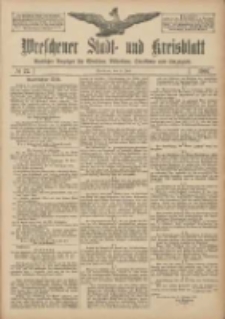 Wreschener Stadt und Kreisblatt: amtlicher Anzeiger f&uuml;r Wreschen, Miloslaw, Strzalkowo und Umgegend 1907.06.18 Nr72