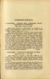 Streszczenia: Przegląd Sportowo-Lekarski 1929 01/03 R.1 Nr1