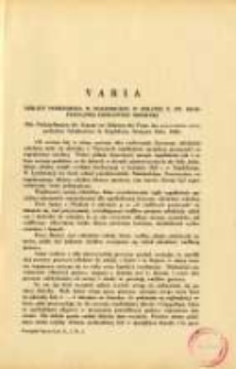 Varia: Przegląd Sportowo-Lekarski 1929.04/06 R.1 Nr2