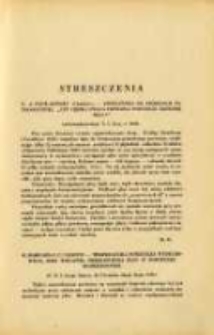 Streszczenia: Przegląd Sportowo-Lekarski 1929.04/06 R.1 Nr2