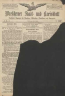 Wreschener Stadt und Kreisblatt: amtlicher Anzeiger f&uuml;r Wreschen, Miloslaw, Strzalkowo und Umgegend 1907.01.03 Nr2