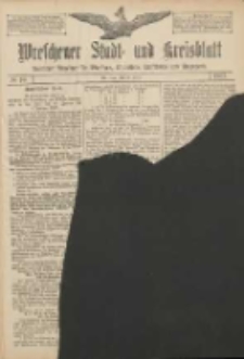 Wreschener Stadt und Kreisblatt: amtlicher Anzeiger f&uuml;r Wreschen, Miloslaw, Strzalkowo und Umgegend 1907.01.22 Nr10