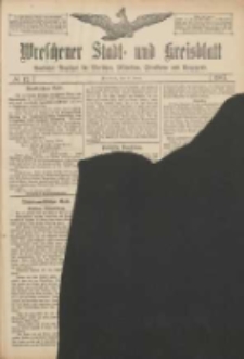 Wreschener Stadt und Kreisblatt: amtlicher Anzeiger für Wreschen, Miloslaw, Strzalkowo und Umgegend 1907.01.26 Nr12