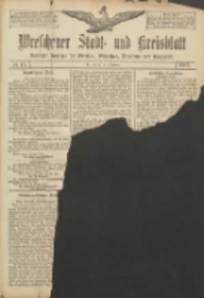 Wreschener Stadt und Kreisblatt: amtlicher Anzeiger für Wreschen, Miloslaw, Strzalkowo und Umgegend 1907.02.02 Nr15