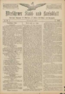 Wreschener Stadt und Kreisblatt: amtlicher Anzeiger f&uuml;r Wreschen, Miloslaw, Strzalkowo und Umgegend 1907.02.09 Nr19
