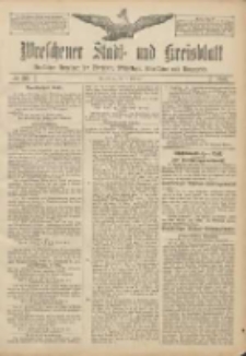 Wreschener Stadt und Kreisblatt: amtlicher Anzeiger f&uuml;r Wreschen, Miloslaw, Strzalkowo und Umgegend 1907.02.12 Nr20