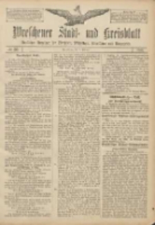 Wreschener Stadt und Kreisblatt: amtlicher Anzeiger für Wreschen, Miloslaw, Strzalkowo und Umgegend 1907.02.12 Nr20