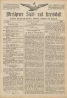Wreschener Stadt und Kreisblatt: amtlicher Anzeiger f&uuml;r Wreschen, Miloslaw, Strzalkowo und Umgegend 1907.02.19 Nr23