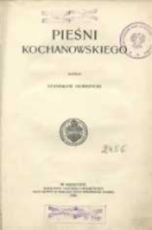 Pieśni Kochanowskiego