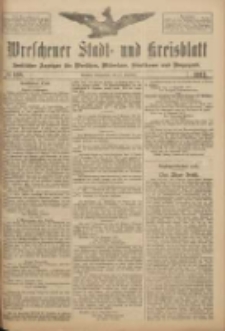 Wreschener Stadt und Kreisblatt: amtlicher Anzeiger f&uuml;r Wreschen, Miloslaw, Strzalkowo und Umgegend 1917.12.15 Nr158