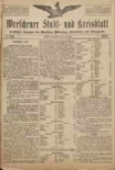 Wreschener Stadt und Kreisblatt: amtlicher Anzeiger für Wreschen, Miloslaw, Strzalkowo und Umgegend 1917.12.29 Nr164