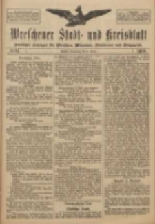 Wreschener Stadt und Kreisblatt: amtlicher Anzeiger f&uuml;r Wreschen, Miloslaw, Strzalkowo und Umgegend 1918.01.31 Nr14