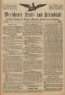 Wreschener Stadt und Kreisblatt: amtlicher Anzeiger für Wreschen, Miloslaw, Strzalkowo und Umgegend 1918.01.31 Nr14
