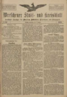 Wreschener Stadt und Kreisblatt: amtlicher Anzeiger f&uuml;r Wreschen, Miloslaw, Strzalkowo und Umgegend 1918.02.23 Nr24