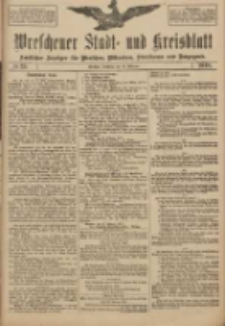 Wreschener Stadt und Kreisblatt: amtlicher Anzeiger für Wreschen, Miloslaw, Strzalkowo und Umgegend 1918.02.26 Nr25