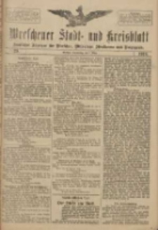 Wreschener Stadt und Kreisblatt: amtlicher Anzeiger f&uuml;r Wreschen, Miloslaw, Strzalkowo und Umgegend 1918.03.07 Nr29