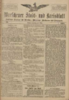 Wreschener Stadt und Kreisblatt: amtlicher Anzeiger für Wreschen, Miloslaw, Strzalkowo und Umgegend 1918.03.07 Nr29