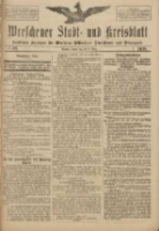 Wreschener Stadt und Kreisblatt: amtlicher Anzeiger f&uuml;r Wreschen, Miloslaw, Strzalkowo und Umgegend 1918.03.14 Nr32