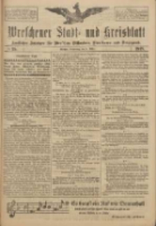 Wreschener Stadt und Kreisblatt: amtlicher Anzeiger f&uuml;r Wreschen, Miloslaw, Strzalkowo und Umgegend 1918.03.21 Nr35