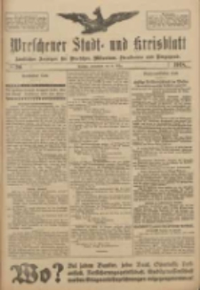 Wreschener Stadt und Kreisblatt: amtlicher Anzeiger f&uuml;r Wreschen, Miloslaw, Strzalkowo und Umgegend 1918.03.23 Nr36