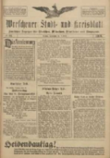 Wreschener Stadt und Kreisblatt: amtlicher Anzeiger f&uuml;r Wreschen, Miloslaw, Strzalkowo und Umgegend 1918.04.13 Nr44