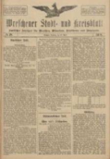 Wreschener Stadt und Kreisblatt: amtlicher Anzeiger für Wreschen, Miloslaw, Strzalkowo und Umgegend 1918.04.23 Nr48