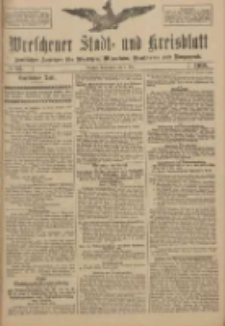 Wreschener Stadt und Kreisblatt: amtlicher Anzeiger f&uuml;r Wreschen, Miloslaw, Strzalkowo und Umgegend 1918.05.02 Nr52
