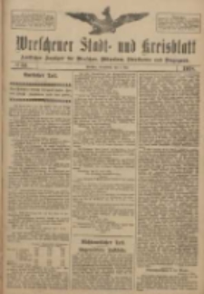 Wreschener Stadt und Kreisblatt: amtlicher Anzeiger f&uuml;r Wreschen, Miloslaw, Strzalkowo und Umgegend 1918.05.04 Nr53