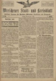 Wreschener Stadt und Kreisblatt: amtlicher Anzeiger f&uuml;r Wreschen, Miloslaw, Strzalkowo und Umgegend 1918.05.09 Nr55
