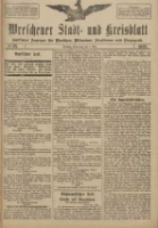 Wreschener Stadt und Kreisblatt: amtlicher Anzeiger für Wreschen, Miloslaw, Strzalkowo und Umgegend 1918.05.09 Nr55