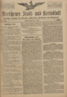 Wreschener Stadt und Kreisblatt: amtlicher Anzeiger für Wreschen, Miloslaw, Strzalkowo und Umgegend 1918.05.11 Nr56