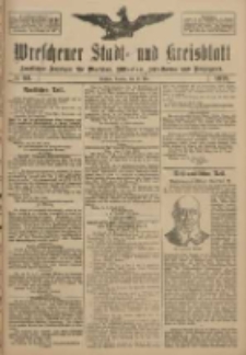 Wreschener Stadt und Kreisblatt: amtlicher Anzeiger f&uuml;r Wreschen, Miloslaw, Strzalkowo und Umgegend 1918.05.28 Nr62