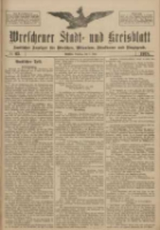 Wreschener Stadt und Kreisblatt: amtlicher Anzeiger für Wreschen, Miloslaw, Strzalkowo und Umgegend 1918.06.04 Nr65