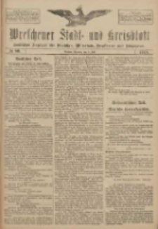 Wreschener Stadt und Kreisblatt: amtlicher Anzeiger für Wreschen, Miloslaw, Strzalkowo und Umgegend 1918.07.09 Nr80