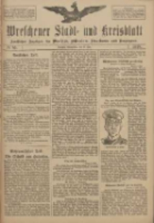 Wreschener Stadt und Kreisblatt: amtlicher Anzeiger f&uuml;r Wreschen, Miloslaw, Strzalkowo und Umgegend 1918.07.11 Nr81
