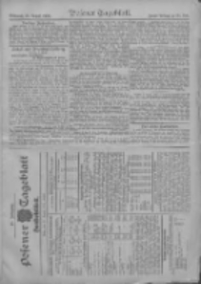 Posener Tageblatt. Handelsblatt 1908.08.25 Jg.47