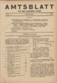 Amtsblatt für den Landkreis Konin 1939.11.25 Nr2